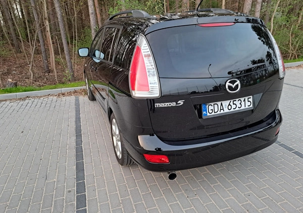 Mazda 5 cena 18900 przebieg: 252500, rok produkcji 2009 z Białogard małe 254